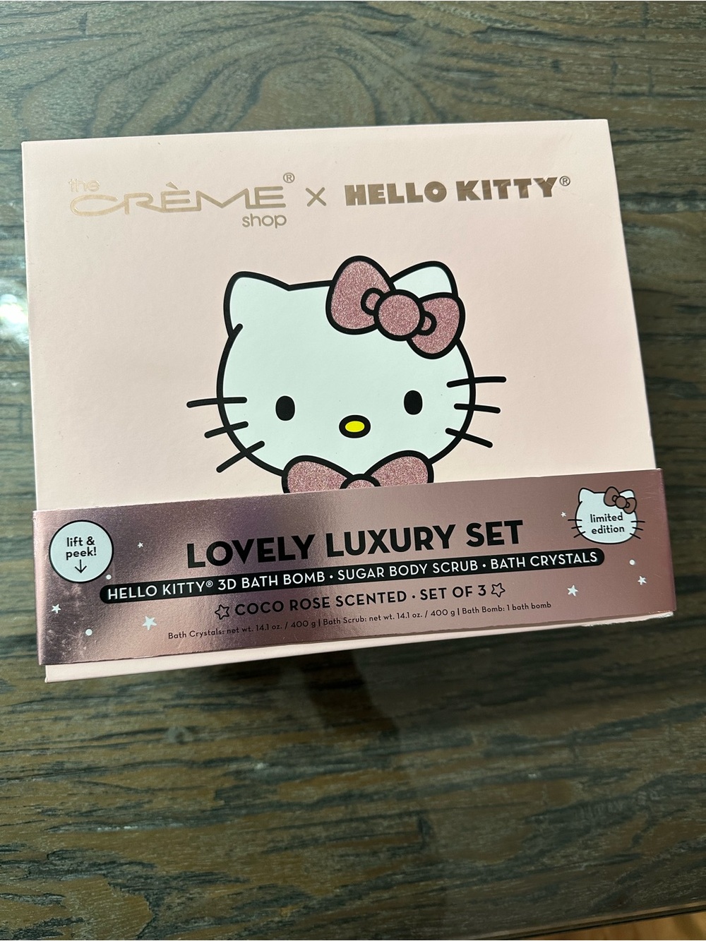 The Crème Shop x Hello Kitty Lovely Luxury Set Coco Rose Limited Edition